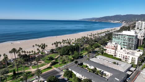 santa monica at los angeles in california united states