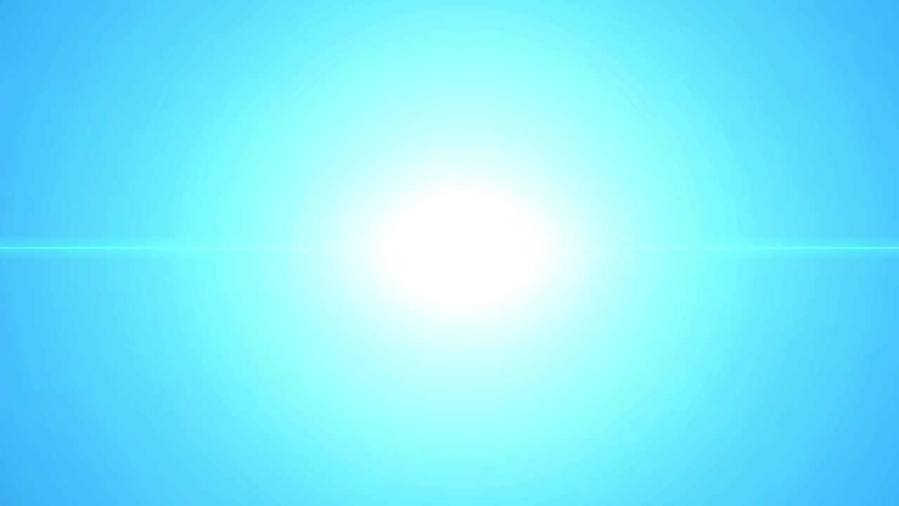 Transizione di luce con flare ottico dinamico e cambio di colore
