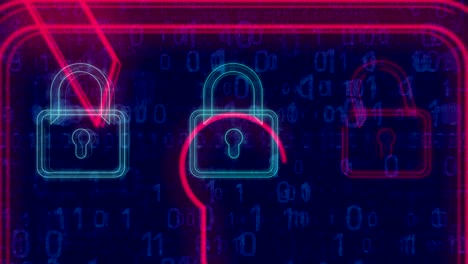 antecedentes de ciberseguridad con candado