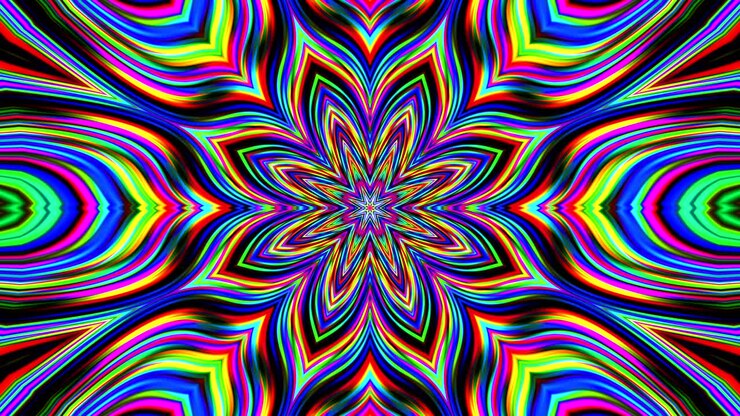 Colorful glitch imitation light leak shimmering background. Glitch art