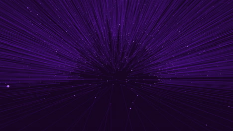 dynamic purple background with moving white lines