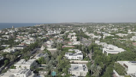 luxury villa neighborhood in herzliya pituach, israel - the neighborhood attracts an affluent population, investors, non-residents and housing developers - d-log file