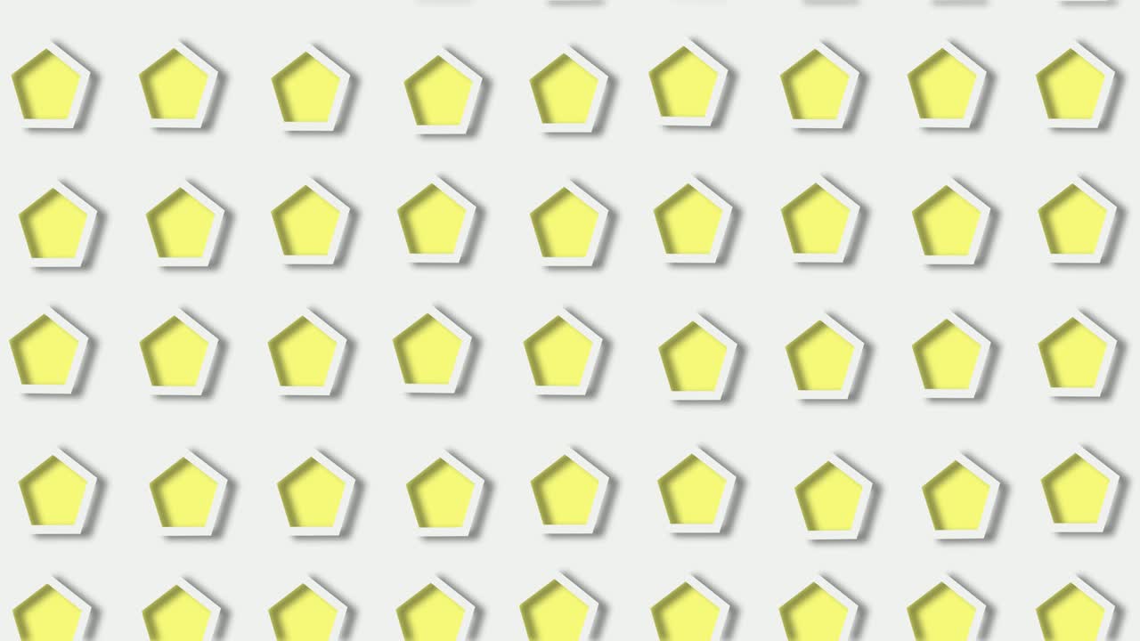 모션 그래픽과 결혼식의 아름다운 패턴