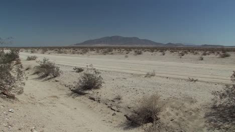 tiro panorámico del desierto de mojave en california, estados unidos