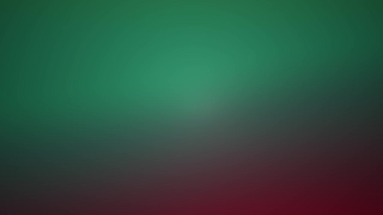 Fondo degradado suave verde y rojo en bucle