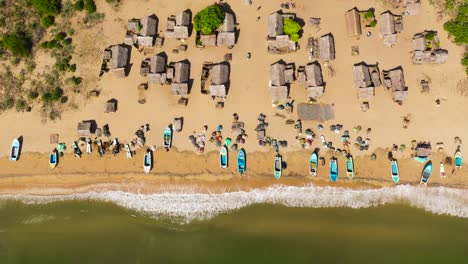 fishing village in sri lanka.