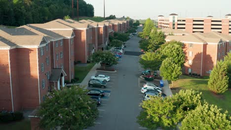 apartment building complex