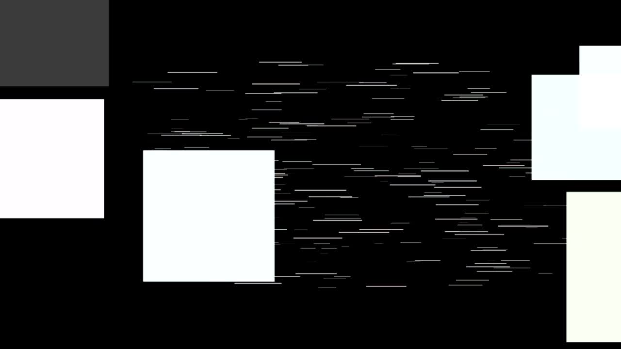 Square Shape Animation Background ( looped ) stock video