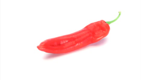 red pepper rotating