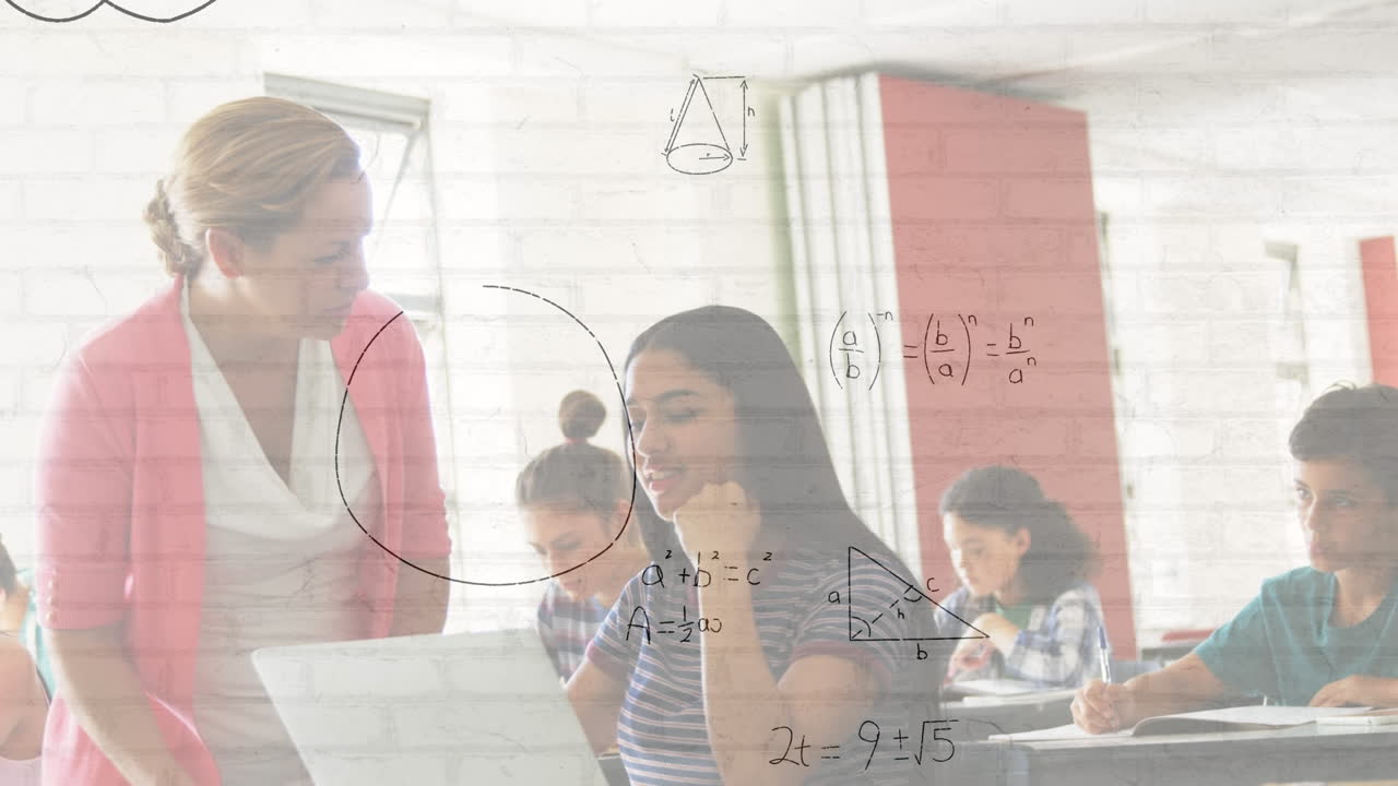 数学式のアニメーションを 学生の多様なグループで