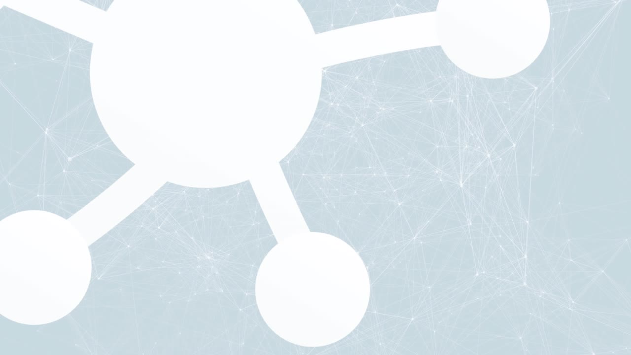 Animation of network of connections over worried businessman wearing face mask