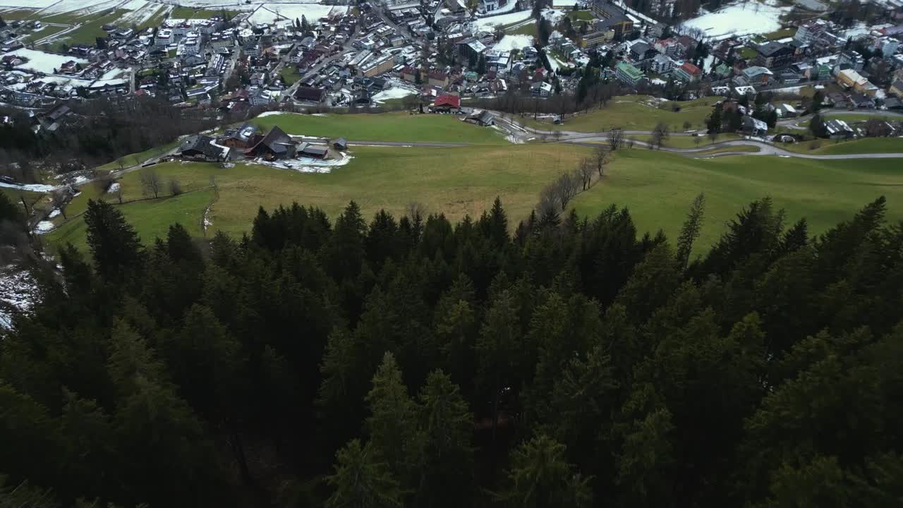 오스트리아 산 스키장