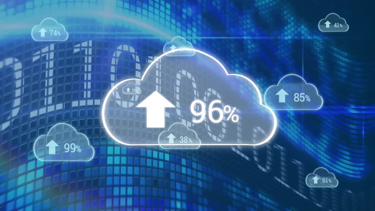 Upload progress cloud and binary codes