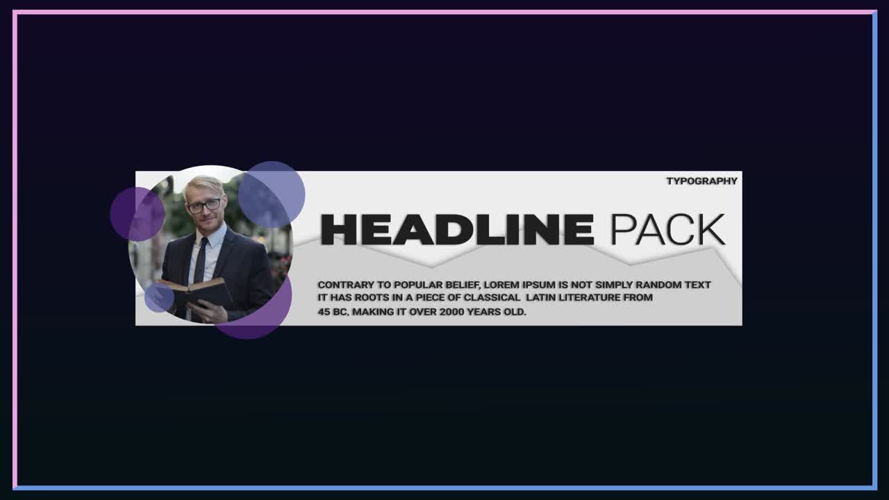 Headline Banner