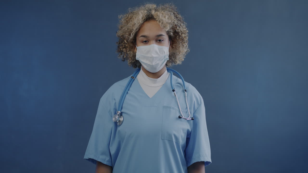 Female Doctor Wearing Protective Gear