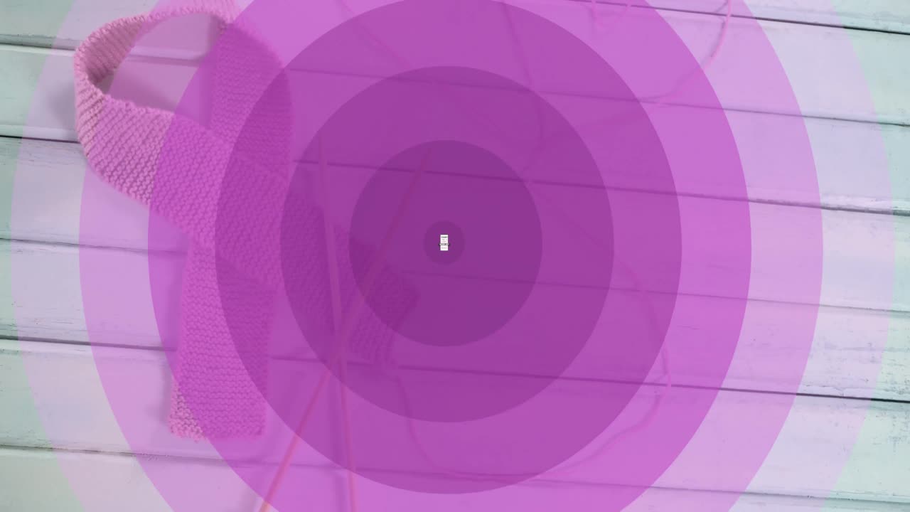 ⁇  나무 배경에 보라색 원을 움직이는 소녀와 같은 싸움의 애니메이션