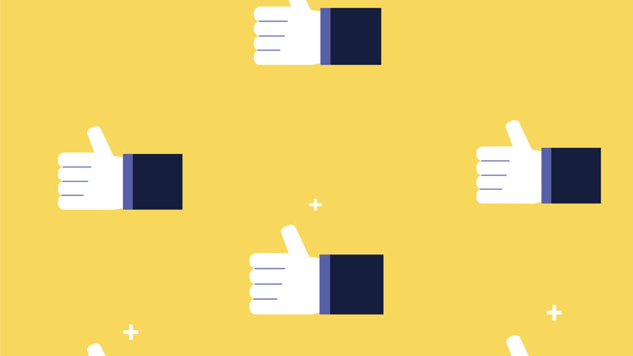 social media technology icons pattern