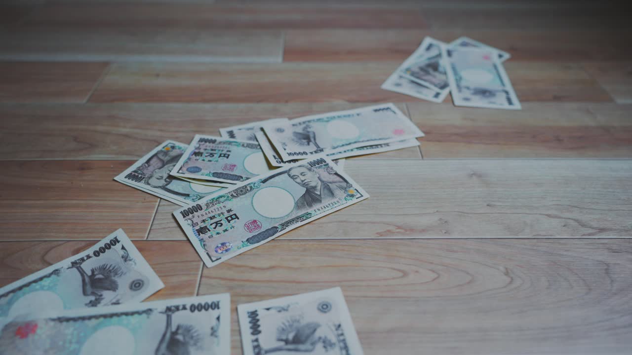 日本円紙幣の写真
