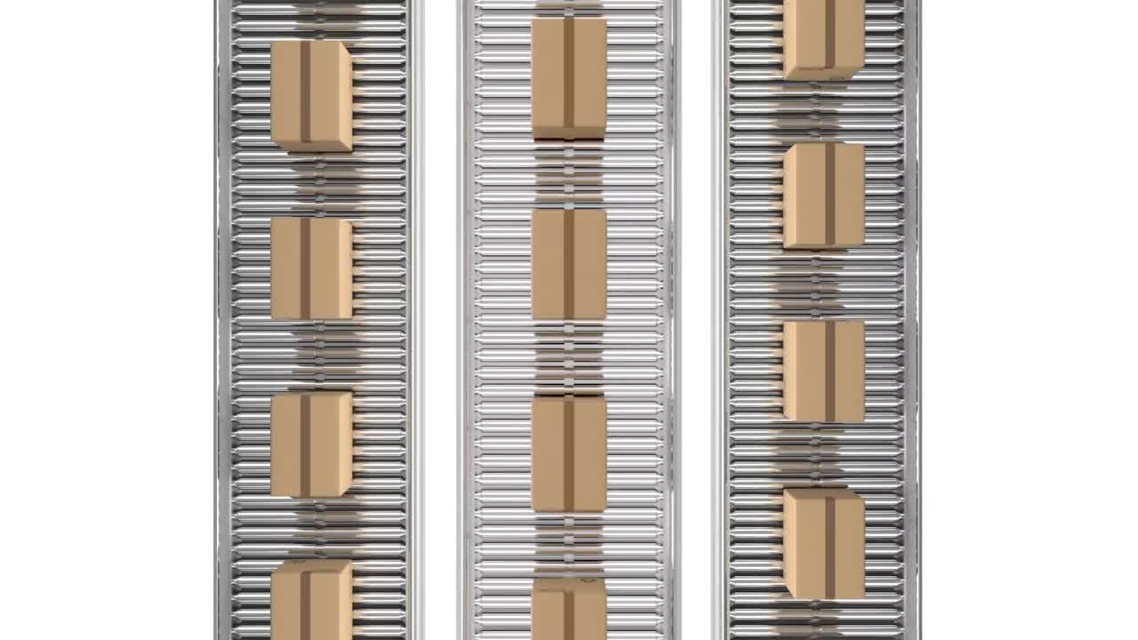 배송 센터에 있는 패키지