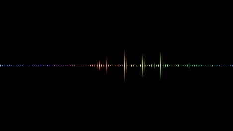 audio equalizer isolated on black background