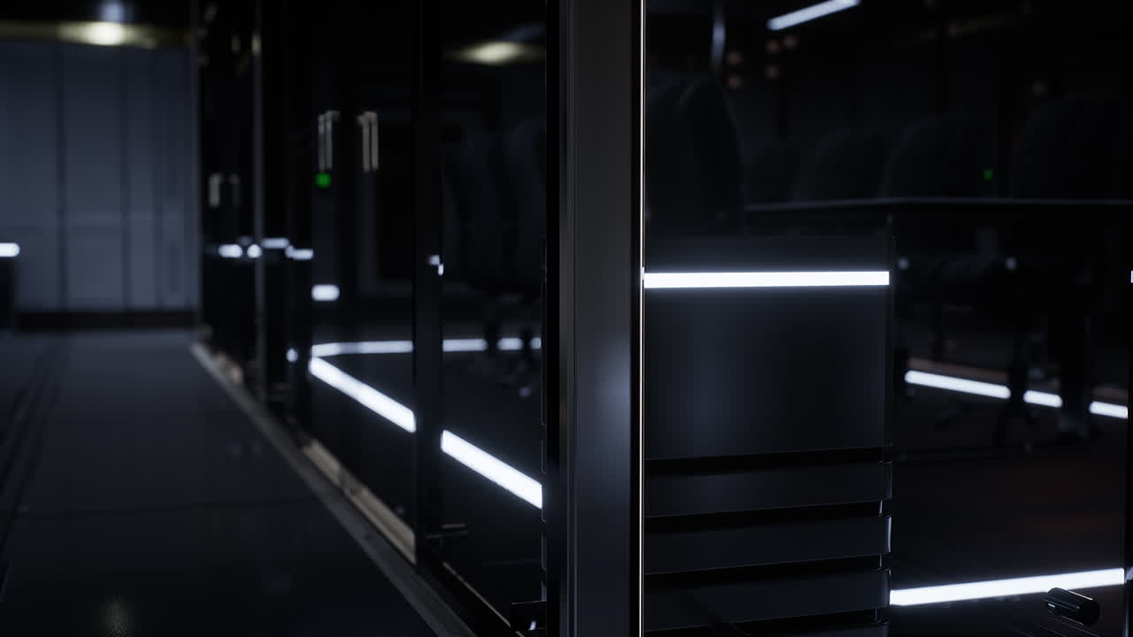 футуристический офисный и коммуникационный сетевой центр