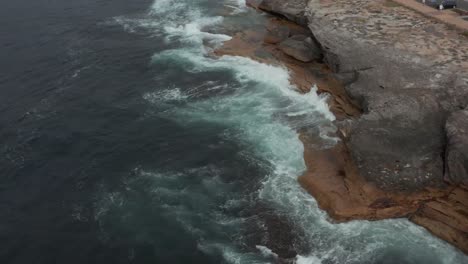 Texturas-De-Playa-Y-Roca-De-Clovelly-Sydney-Australia