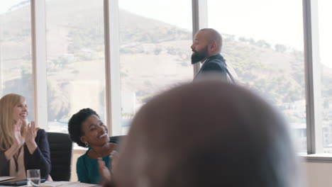 business-people-celebrating-victory-team-leader-man-congratulating-male-executive-for-successful-sales-company-shareholders-clapping-hands-in-office-boardroom-meeting