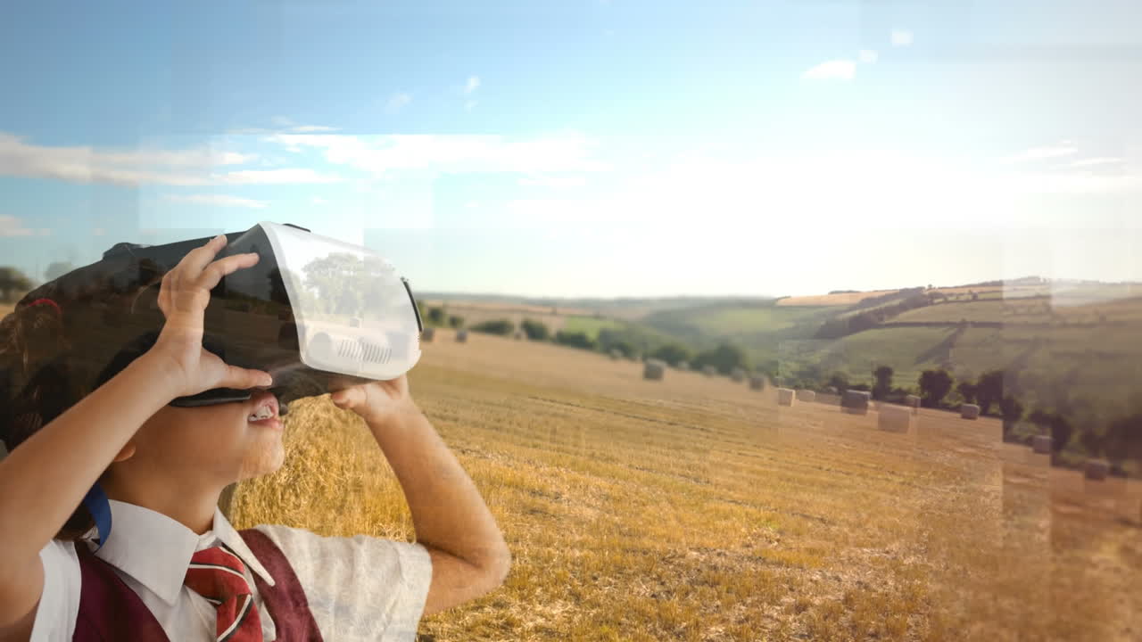 niño usando el vídeo