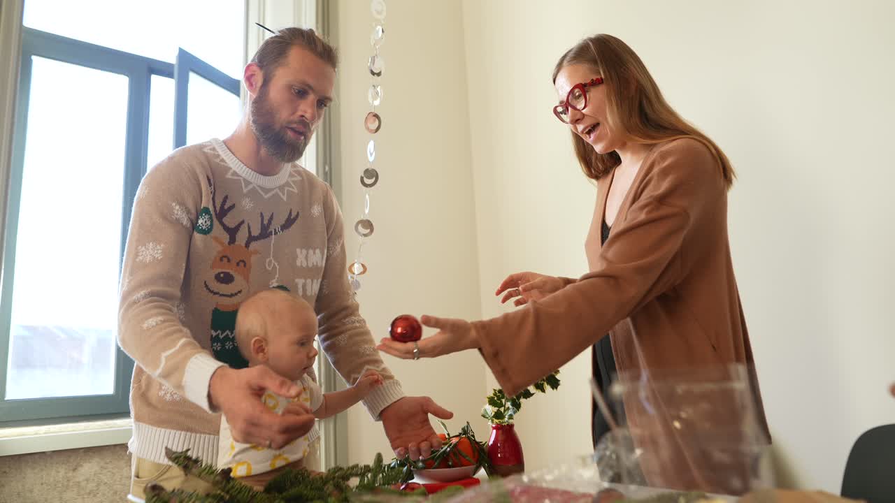 decoraciones familiares de navidad