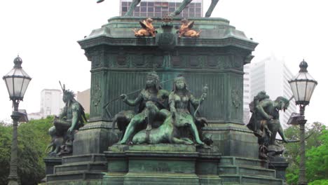 Paraná-River-statue-at-Tiradentes-Square-in-a-rainy-day