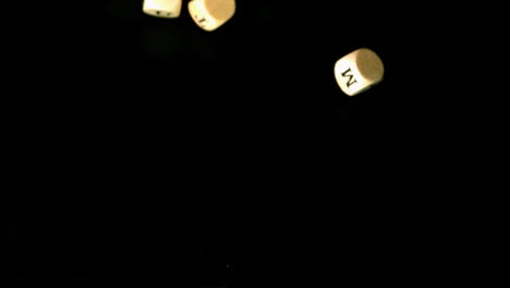 autism dice falling together