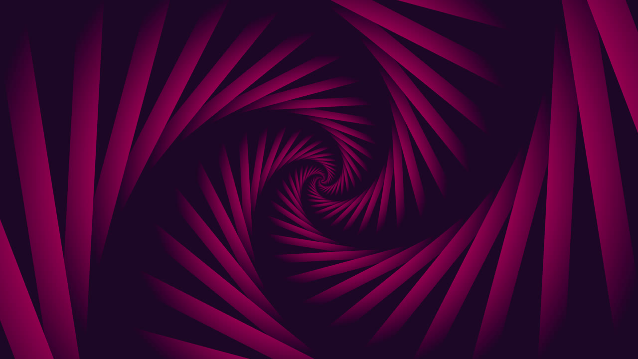 Abstract Magenta Spiral Vortex Background