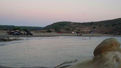 off-road 4x4 camping site