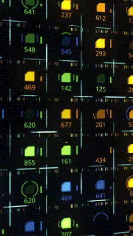 visualización digital en el tablero de instrumentos