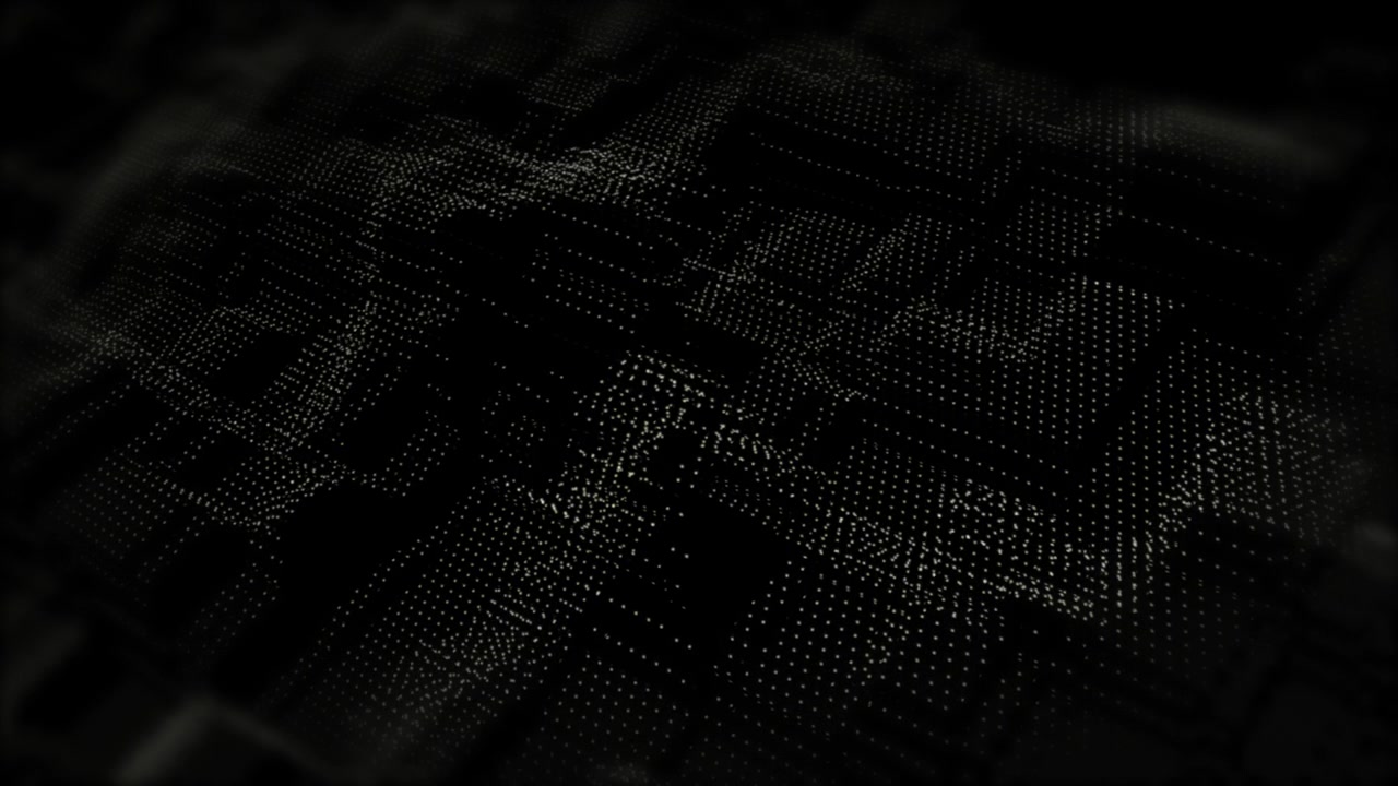Abstract Digital Data Waveform Background
