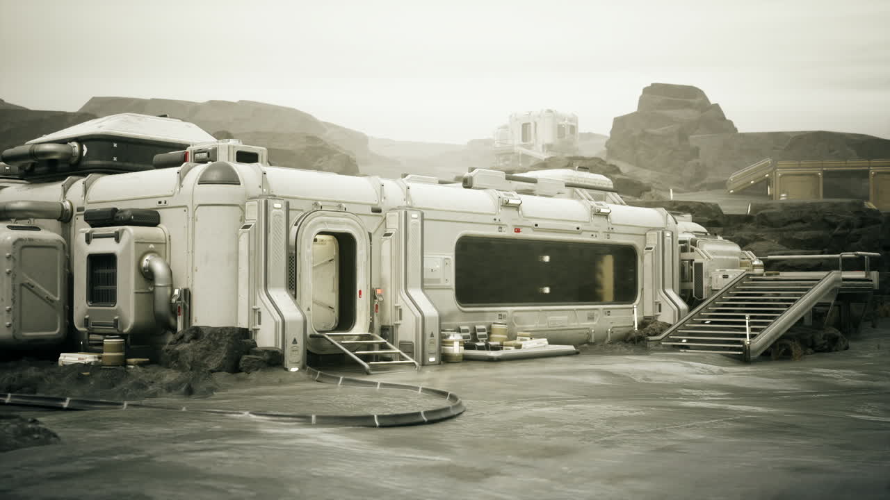 미래의 달 기지