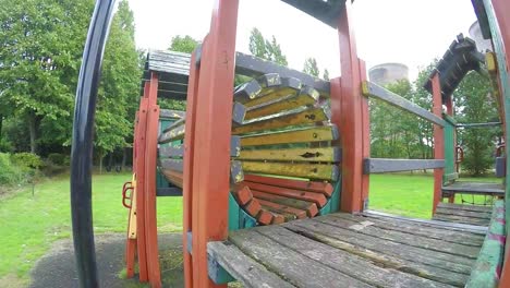 abandoned children's playground