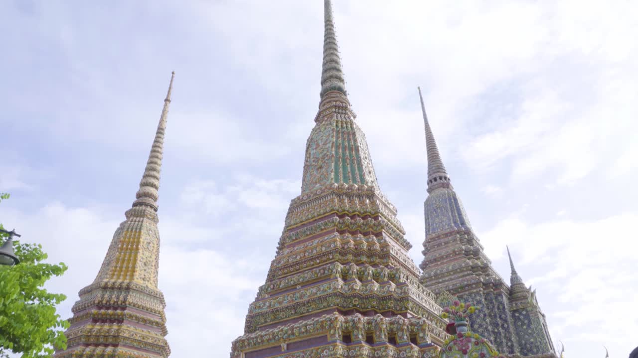 태국 방의 포에 있는 라마 왕조의 파고다