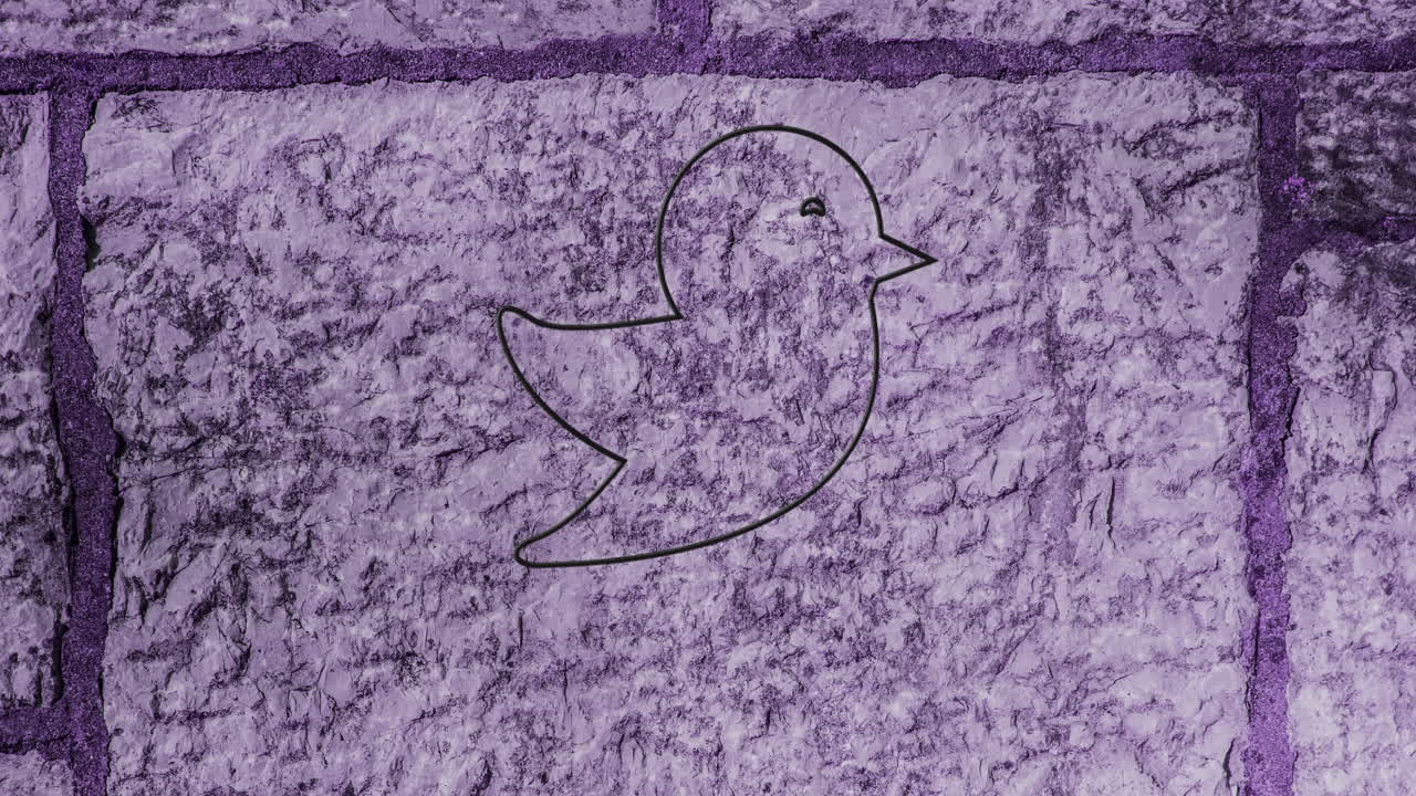 pulgares hacia abajo signo de neón en la pared de ladrillo 4k