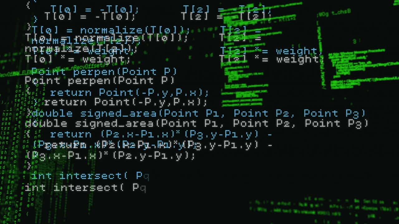 animación del procesamiento de datos sobre la red