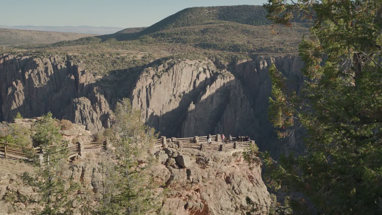Scenic View of Black Canyon of the Gunnison National Park