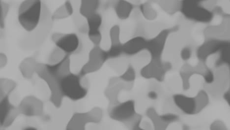 looping animations of a light and dark gray liquid camouflage like pattern