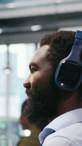 vertical video programmer in office relies on ai machine learning to automate repetitive tasks