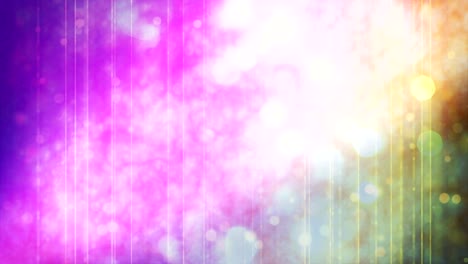 animación de fondo de partículas abstractas de 4k
