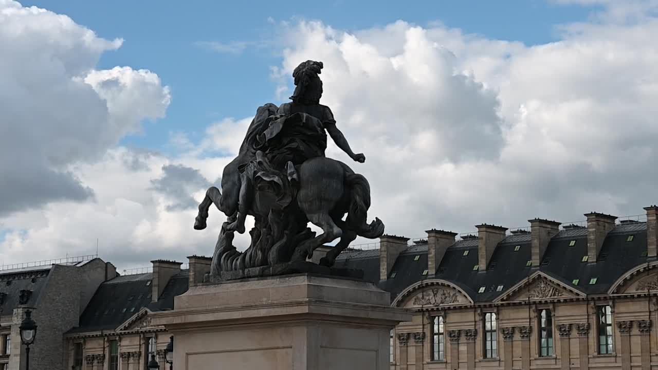 The Equestrian Statue of Louis XIV, Paris, France