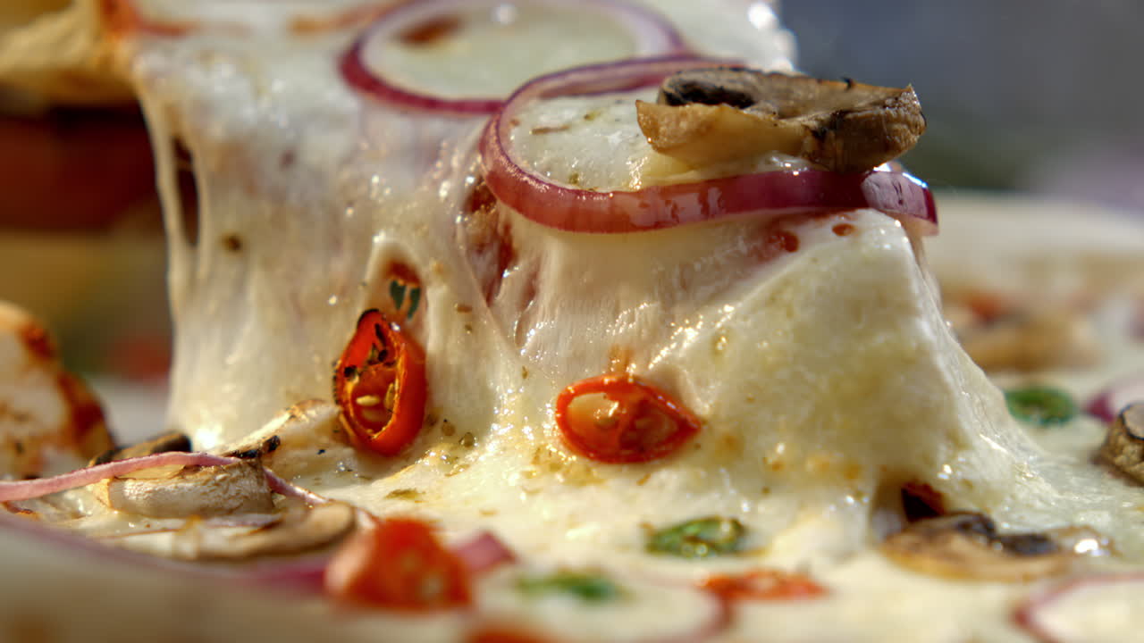 Delicious Pizza Close-up