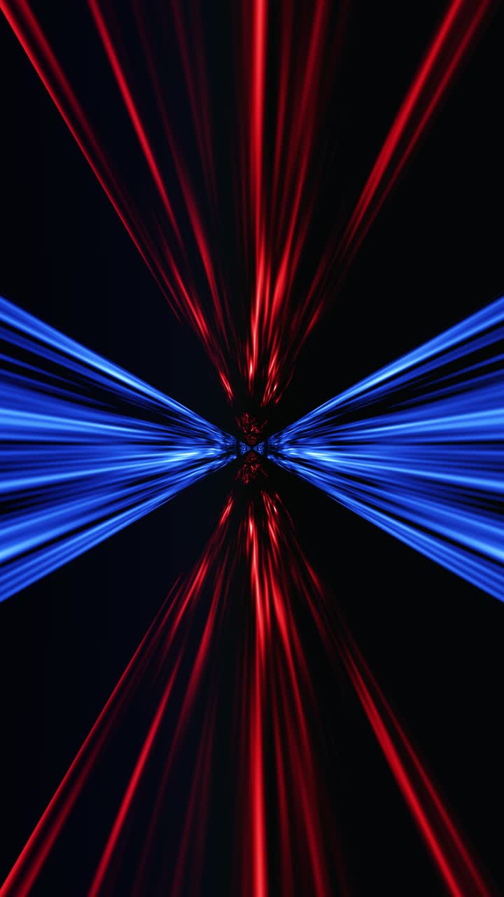 Animazione loop 3D di sfondo con scoppio di velocità a luci al neon