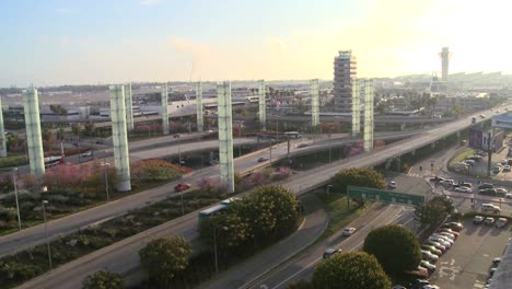 Establishing-shot-of-Los-Angeles-International-airport-day