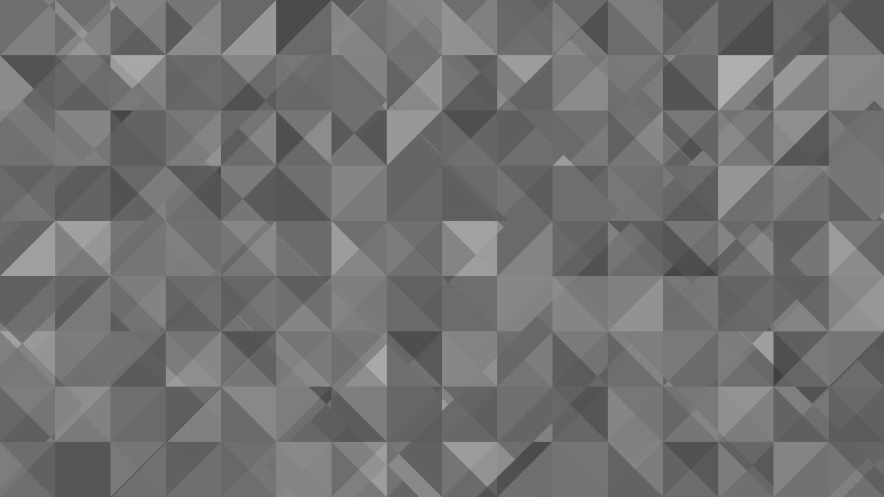 Loopable abstract gray geometric mosaic pattern background, minimalist professional aesthetic for modern design