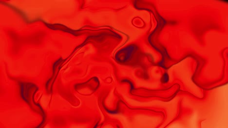 red color ink liquid animated background. animation of liquid marble texture.